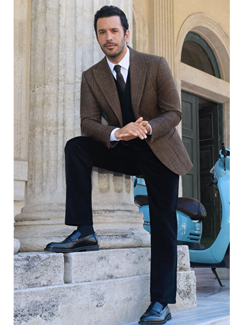 Kiğılı Relaxed Fit Rahat Kesim Elastanlı Kadife Pantolon - S000452960-19351