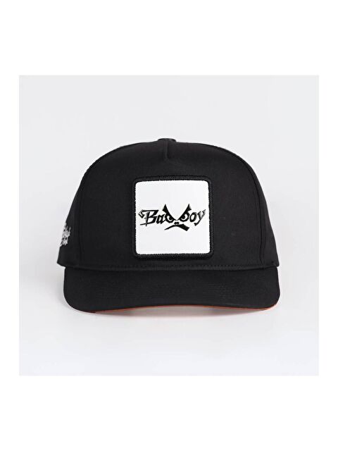 BlackBörk Bad Boy Logolu Siyah Hip Hop Şapka