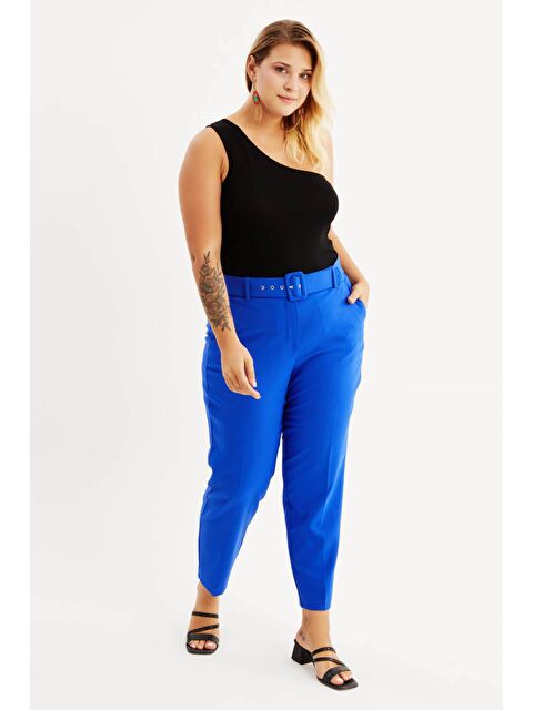 Mylinemoda Cep Detaylı Kemerli Klasik Pantolon - S000242346-17234