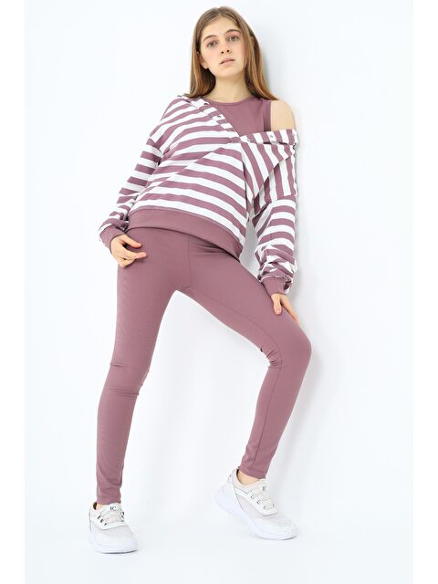 Toontoykids Kız Çocuk Üçlü Taytlı Takım - S000376311-20036