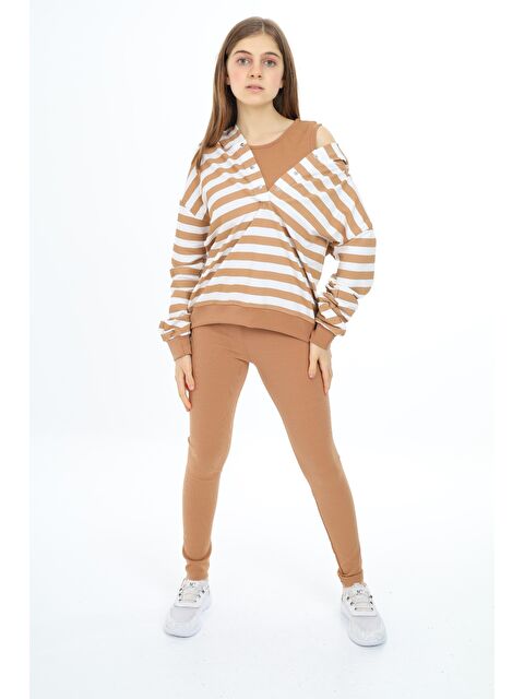 Toontoykids Kız Çocuk Üçlü Taytlı Takım - S000376311-19413