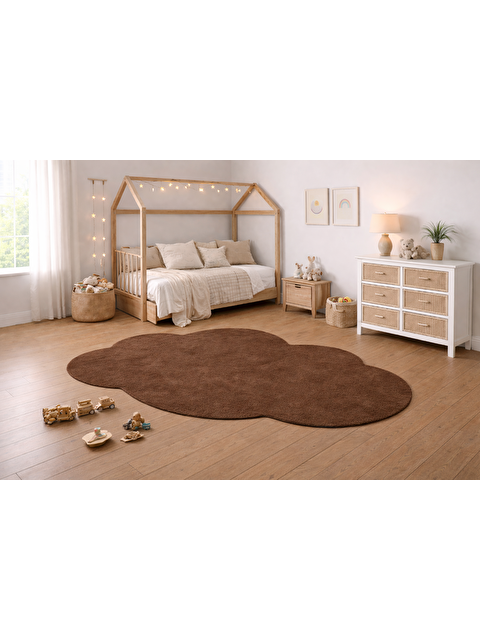 Jassrug Halı 80X150 Bulut Kahverengi KAHVERENGI - S000503575-19413