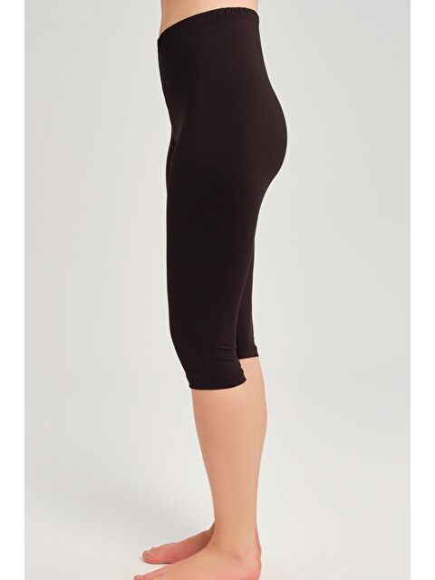 Haşema Siyah Kısa Yüzücü Taytı 2187 - S000387828-19351