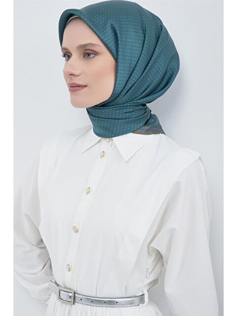 ARMİNE Saf İpek Twill Eşarp 9528D 91 - S000505010-20019