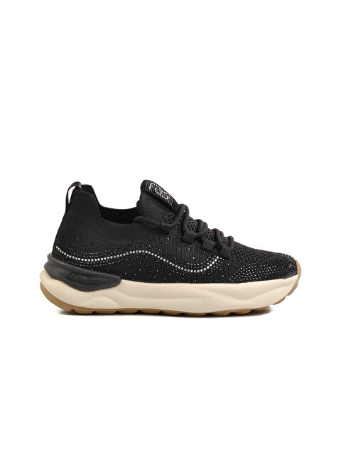 Guja Siyah Triko Hafif Kadın Sneaker 25Y310-4 Z - S000363510-19351