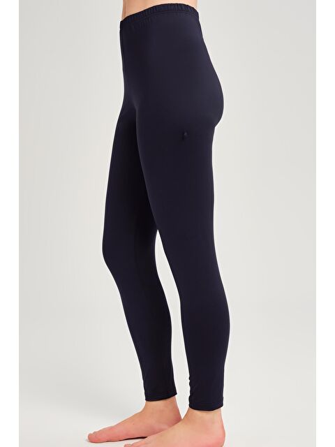 Haşema Lacivert Dar Paça Uzun Yüzücü Taytı 2186 - S000387827-21164