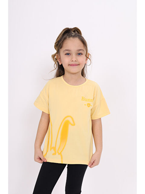 Toontoykids Kız Çocuk Baskılı Tişört - S000359724-20072
