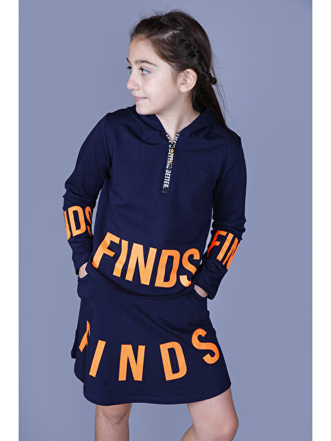 Toontoykids Kız Çocuk Finds Baskılı Etekli Takım - S000418964-21164