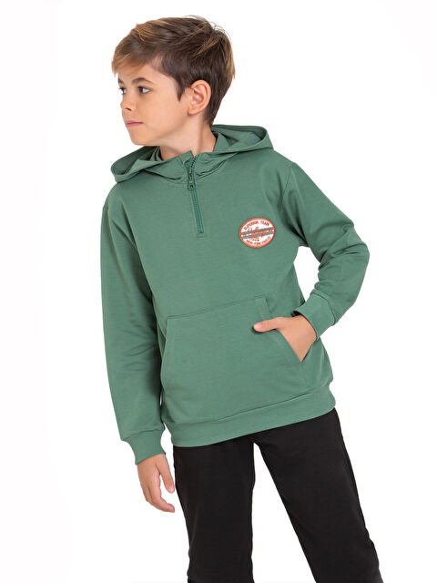 Myhanne Superior Team Nakışlı Fermuarlı Sweat 54405 - S000334661-18547