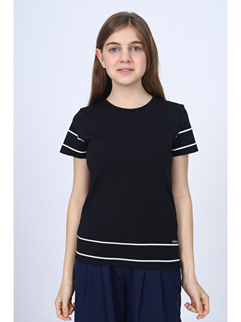 Toontoykids Kız Çocuk Okul Baskılı Tişört - S000376320-19351