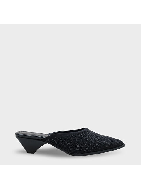 Capone Outfitters Ivy Sivri Burunlu Taşlı Burnu Kapalı Kadın Terlik - S000514262-19351