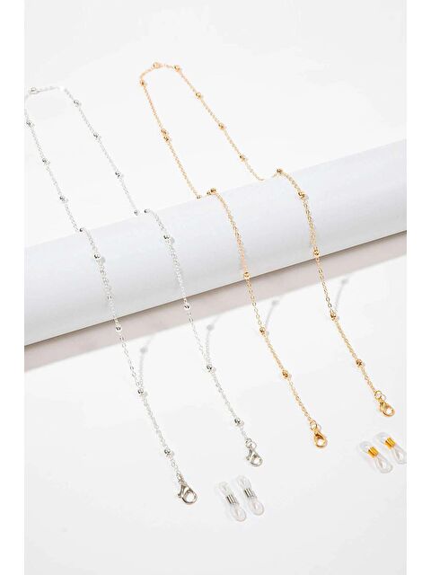 New Obsessions Toplu Zincir Gözlük Askı Zinciri 2'li Paket - S000214064-37200
