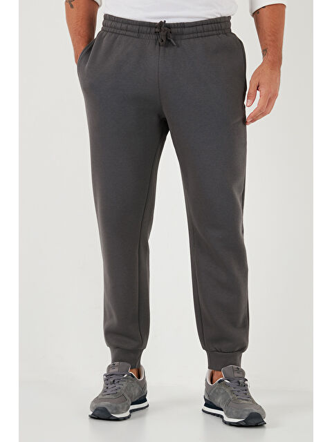 Buratti Pamuklu Regular Fit Normal Bel Cepli  Erkek Jogger Eşofman Altı 5908060 - S000286952-29666