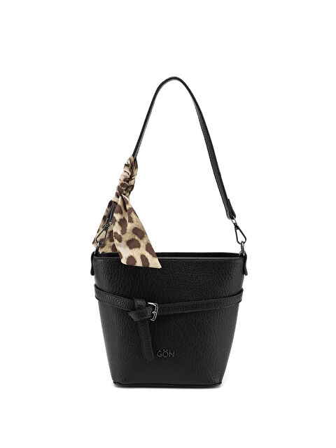 GÖNDERİ(R) Kadın SİYAH Uzun Askılı Omuz Çantası