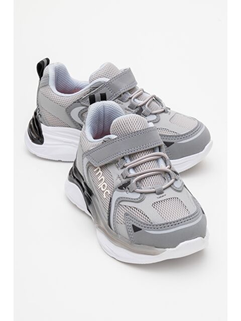 Mnpc Erkek Çocuk Gri Günlük Spor Ayakkabı - S000446449-20600