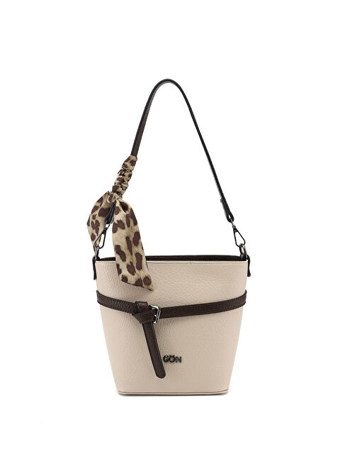 GÖNDERİ(R) Kadın YENİ BEJ Uzun Askılı Omuz Çantası