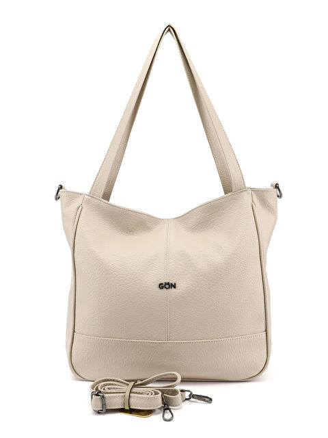 GÖNDERİ(R) Kadın YENİ BEJ Uzun Askılı El ve Omuz Çantası