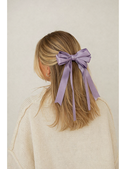 Katia And Bony Çift Fiyonklu Otomat Toka Mor