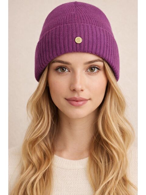 Katia And Bony Kadın Triko Bere Mor