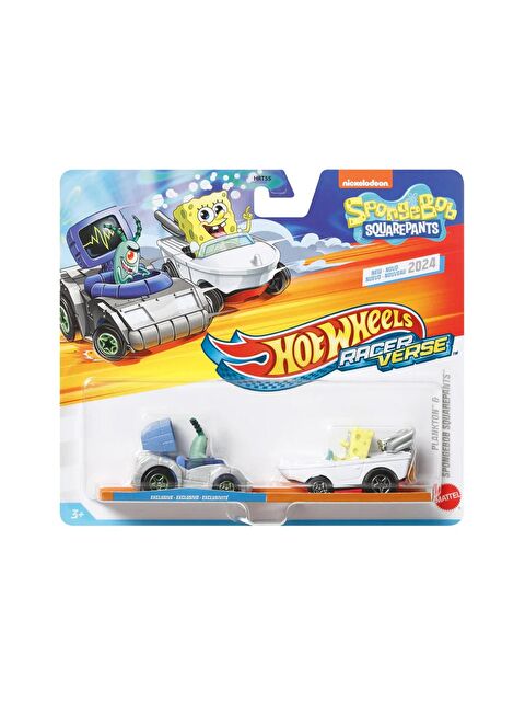 Hot Wheels Racerverse İkili Arabalar Plankton and Karen HRT85 - S000214066-23173