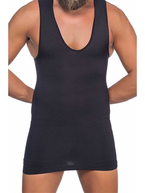 C&City C11003 Erkek Atlet Korse Siyah - S000497675-19351