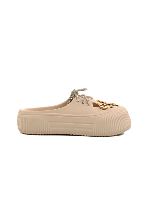 Ayakmod Ekru Sabo Kadın Terlik 3404 Z - S000363522-19965