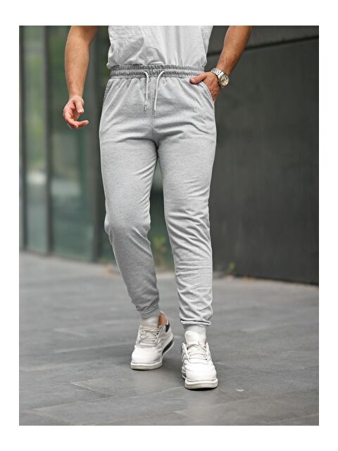 Comstar Unisex Antrasit Paça Lastikli Eşofman