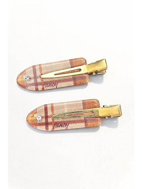 New Obsessions 2'li İz Yapmayan Klips Toka Seti Pastel Renkler - S000529616-19928