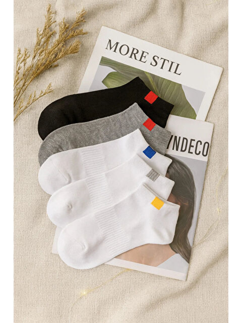 BGK Unisex 5'li Spor Patik Çorap