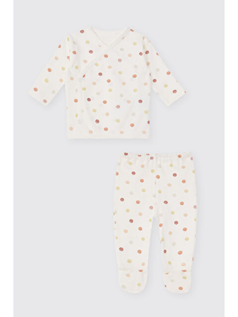 Panço Yenidoğan Puantiye Desen 5'li Hastane Çıkışı