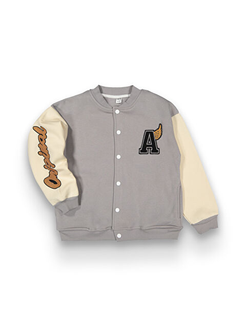 Mr Tuffy Erkek Çocuk 3 İplik Oversize Kolej Ceket - S000303448-20600