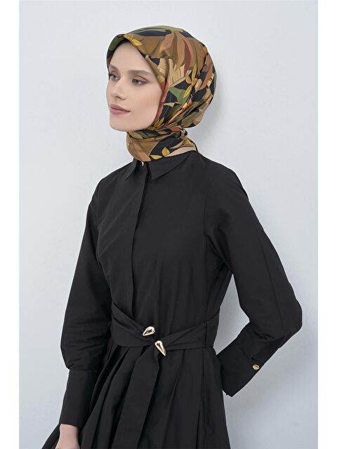 ARMİNE Saf İpek Twill Eşarp 9500D 05 - S000501838-29705