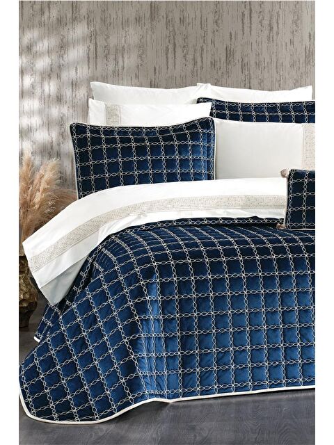 Çeyiz Diyarı Merry 10 Parça Çeyiz Seti Lacivert - S000495127-21164