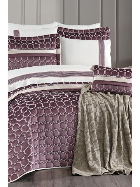 Çeyiz Diyarı Valeron 11 Parça Çeyiz Seti Gül Kurusu - S000495128-20028