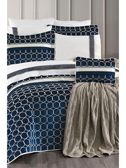 Çeyiz Diyarı Valeron 11 Parça Çeyiz Seti Lacivert - S000495131-21164