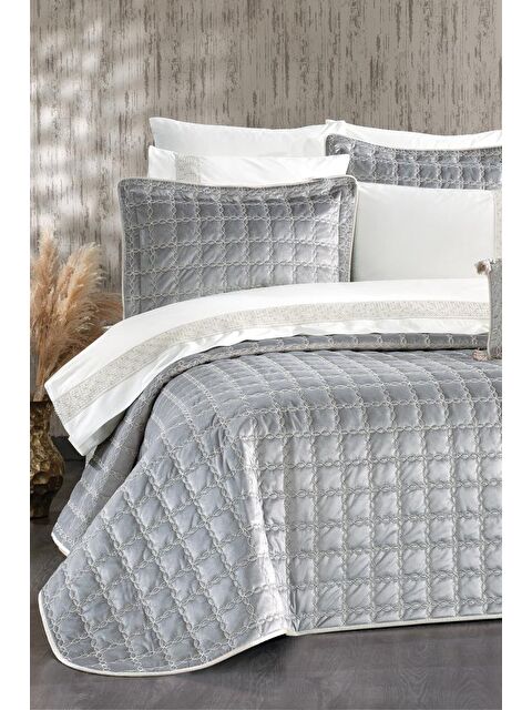 Çeyiz Diyarı Merry 10 Parça Çeyiz Seti Gri - S000495132-20600