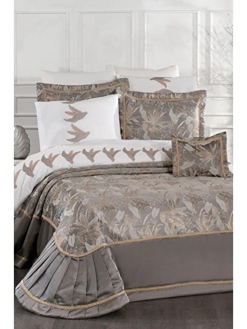 Çeyiz Diyarı Harris 10 Parça Çeyiz Seti Vizon - S000495141-26429