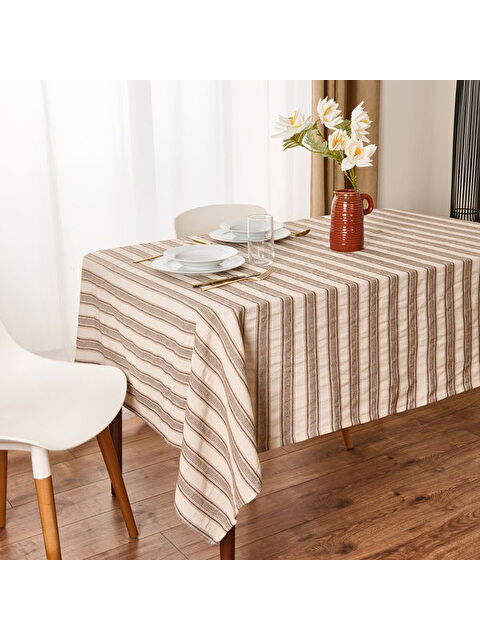 Evidea Soft Freya Masa Örtüsü - Ekru / Bej - 140x200 cm - S000400364-37264