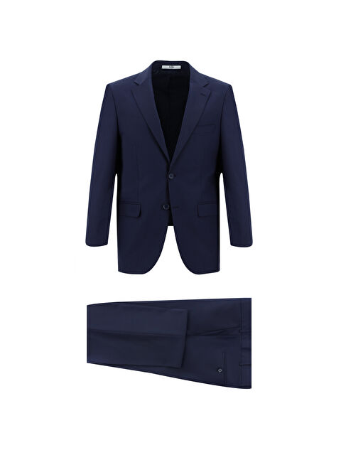 Kiğılı Relaxed Fit Rahat Kesim Klasik Takım Elbise - S000410485-29672