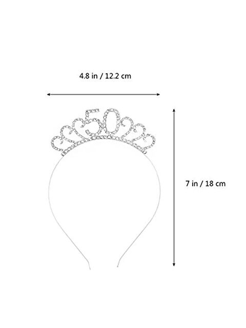 New Obsessions 50 Yaş Doğum Günü Birthday Parti Taç - S000083960-18105