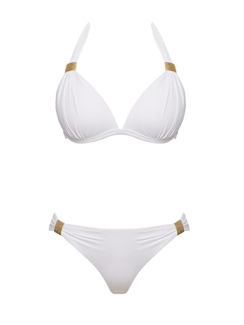 Sailor Moda Aksesuarlı Kaplı Destekli Bikini Takım - S000403306-20063