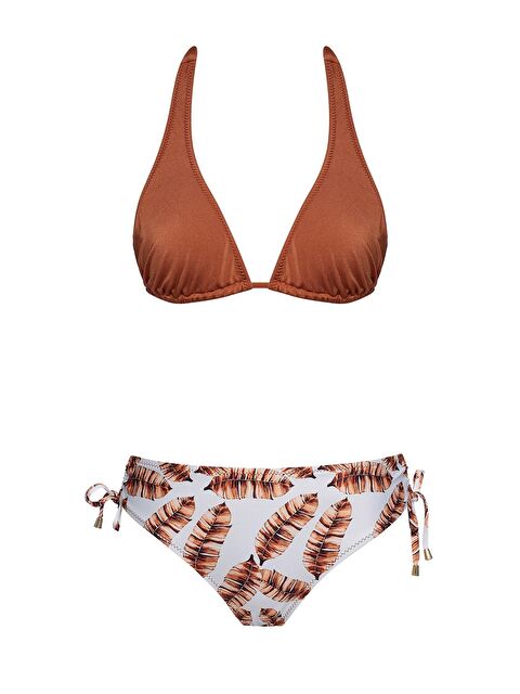 Sailor Moda Kalın Askılı Üçgen Bikini Takım - S000403329-19413