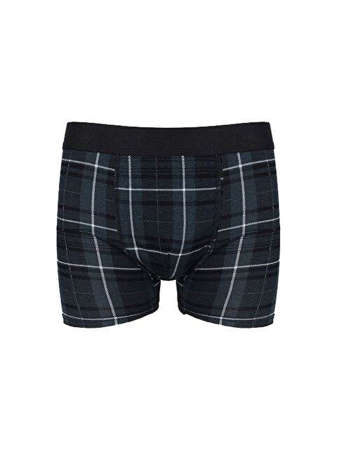 Koza İç Giyim Erkek Tekli Desenli Pamuklu Boxer - S000325585-37472