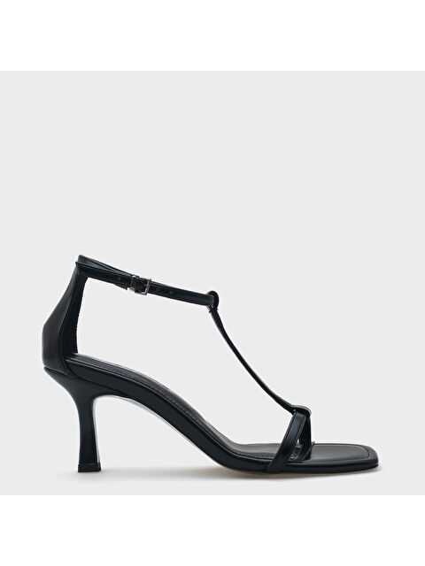 Capone Outfitters Dalia Orta Topuklu Bilekten Bantlı Kadın Sandalet - S000530374-19351