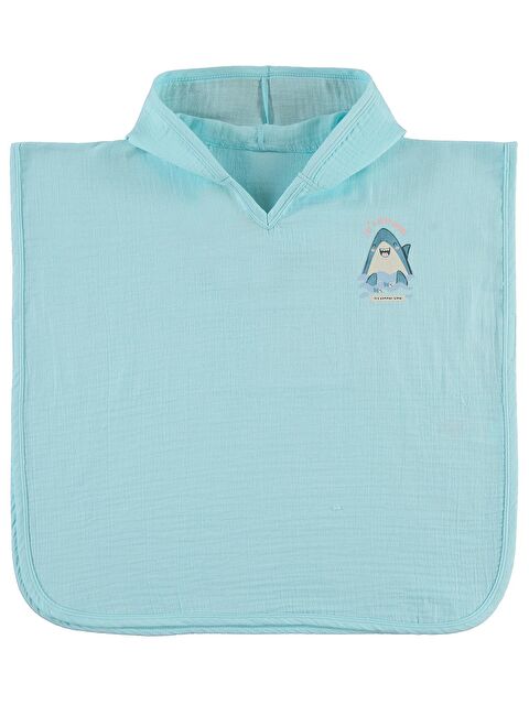 Minidamla Little Life Erkek Bornoz - Mavi Standart - S000526833-20055