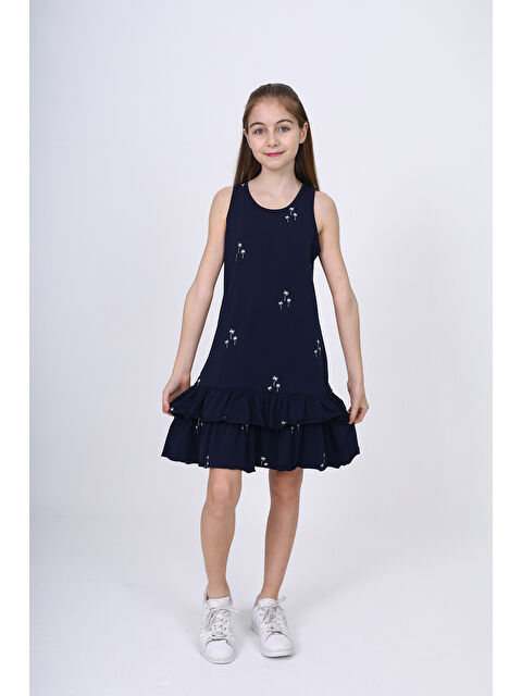 Toontoykids Kız Çocuk Baskılı Elbise - S000268054-21164