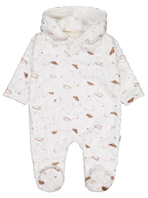 Minidamla Desenli Kozmonot 1-9 Ay Tulum - Ekru 6-9 Ay - S000487253-19965