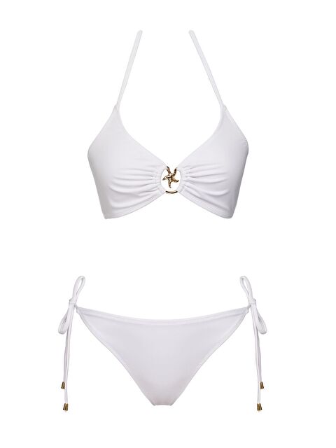 Sailor Moda Aksesuarlı Özel Tasarım Bikini Takım - S000403355-20063
