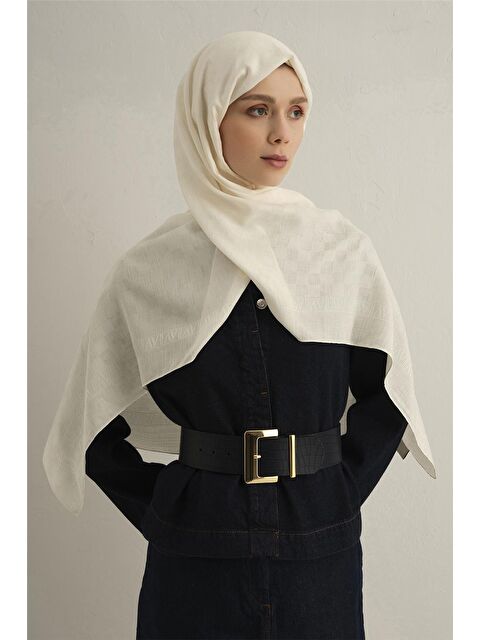 ARMİNE Pamora Dama Çerçeve Şal 2 58 - S000424162-19966