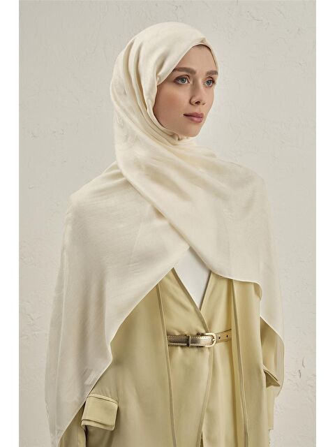 ARMİNE Woolair Dalga Monogram Şal 1 39 - S000424154-19965